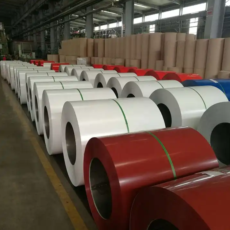 Prepainted GI Steel Coil / PPGI/ Color Coated Galvanized Steel Coil in Low Price