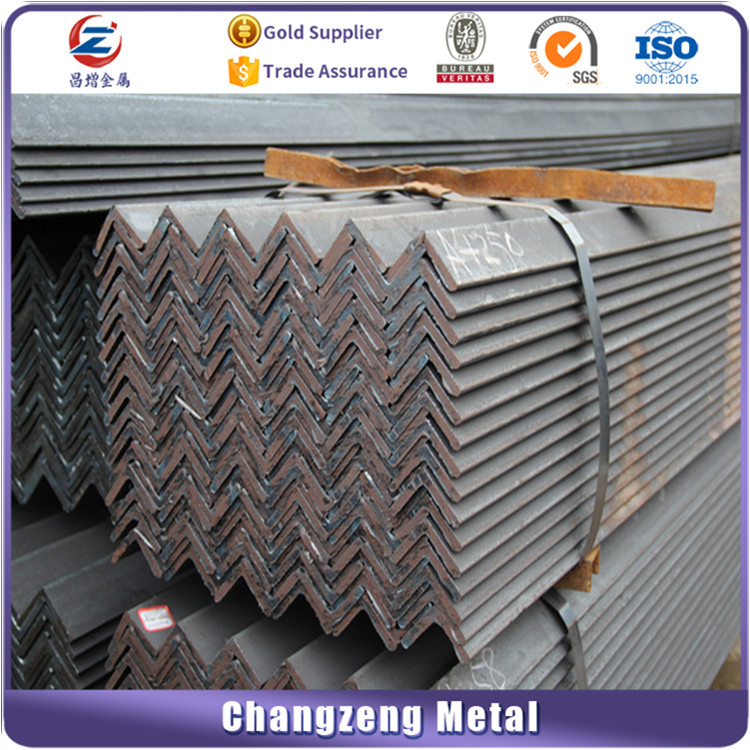 Angle Iron High Quality A36 Ss400 Q235 Q345b 25*25 125*125 Black Hot Rolled Angel Steel Ms Angle Bar for Construction 