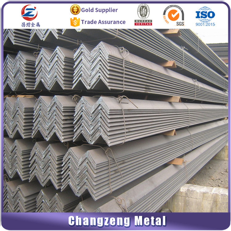 Angel iron hot rolled angel steel MS angles l profile hot rolled equal or unequal for bed steel angle