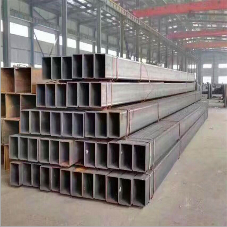Pipe and Tube for Structure Hot Sale Good Price EN 10219 Square and Rectangular Steel Hollow Section ERW Oil Painted 5 Tons