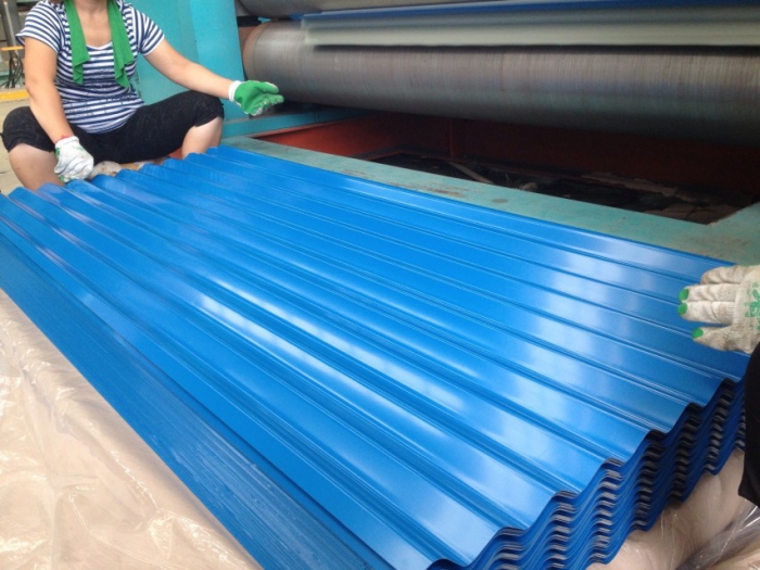 High Strength 0.42mm Roofing Steel Sheet Ppcg Decorative Zinc Metal Roofs Coated Color Corrugated Steel Zinc Roofing Sheet Sheet 