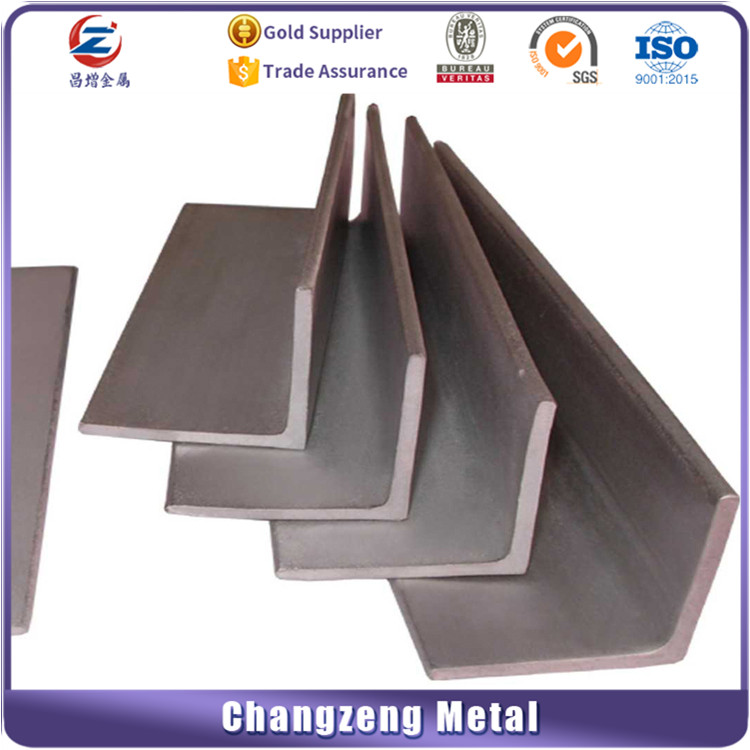 Hot Sale Carbon Steel Angle Iron Sizes Galvanized Angle Steel Bar Price 